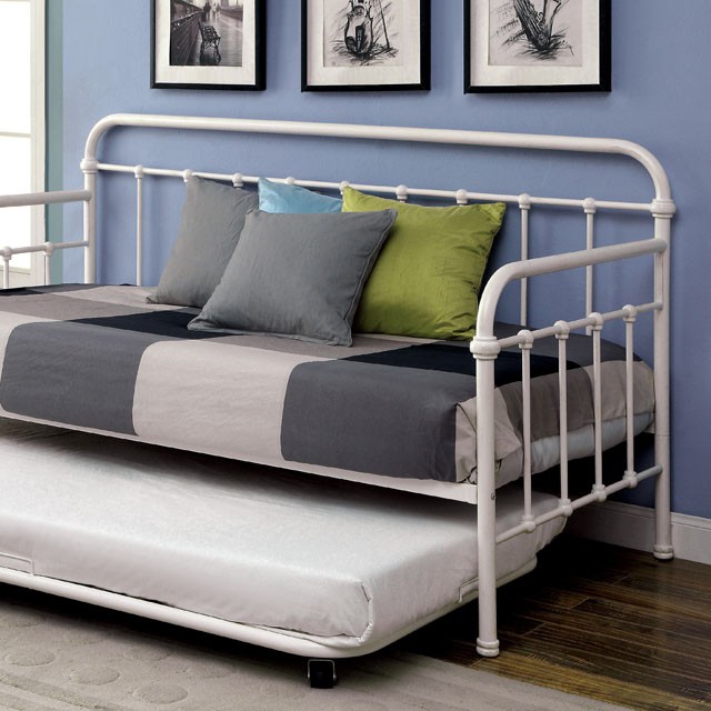 Furniture Of America Claremont Contemporary White Trundle Model CM1925WH-TR