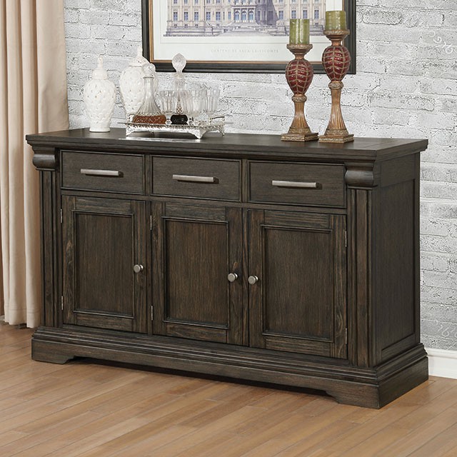 Furniture Of America Faulk Transitional Espresso Server Model CM3310SV