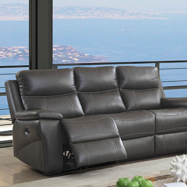 Furniture Of America Lila Transitional Gray Sofa Model CM6540-SF