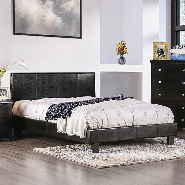 Furniture Of America Evans Contemporary Espresso Bed Model CM7099EX-Twin Bed