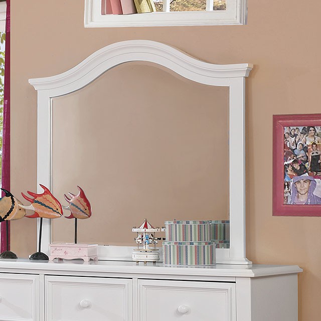Furniture Of America Olivia Traditional White Mirror Model CM7155WH-M