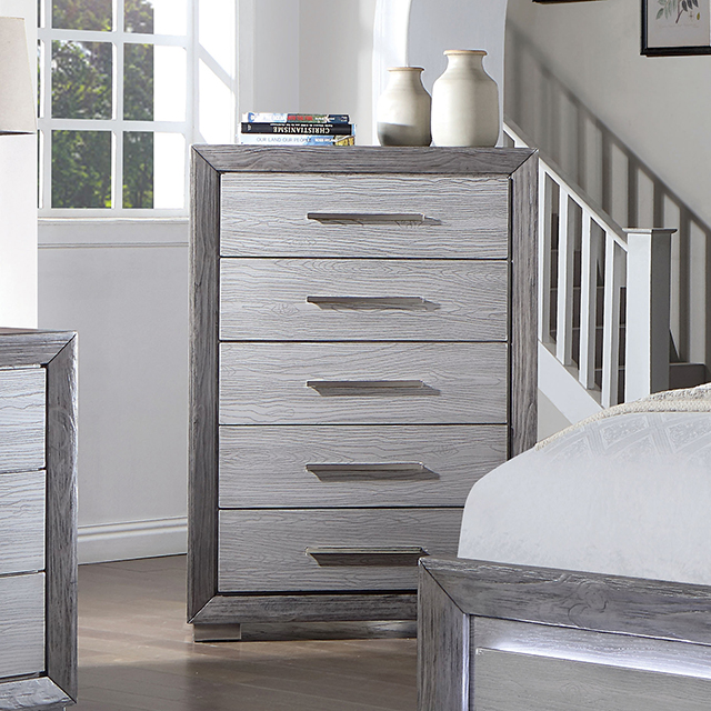 Furniture Of America Raiden Transitional Gray Chest Model CM7468GY-C