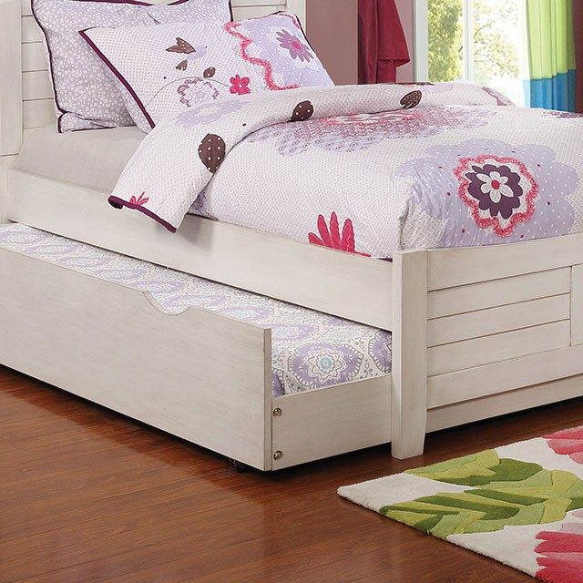 Furniture Of America Brogan Transitional Antique White Trundle Model CM7517WH-TR