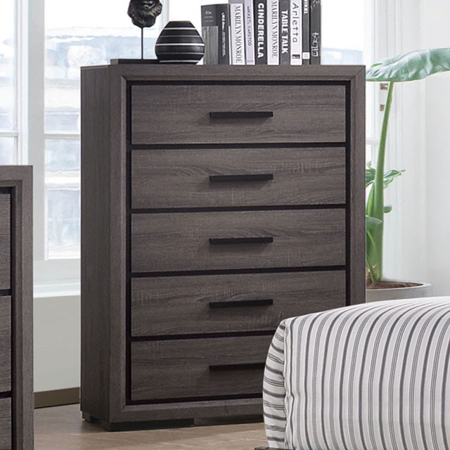 Furniture Of America Conwy Contemporary Gray Chest Model CM7549C