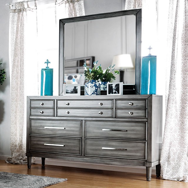 Furniture Of America Daphne Transitional Gray Dresser Model CM7556D