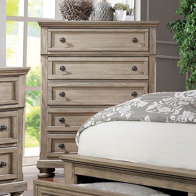 Furniture Of America Wells Transitional Gray Chest Model CM7568C