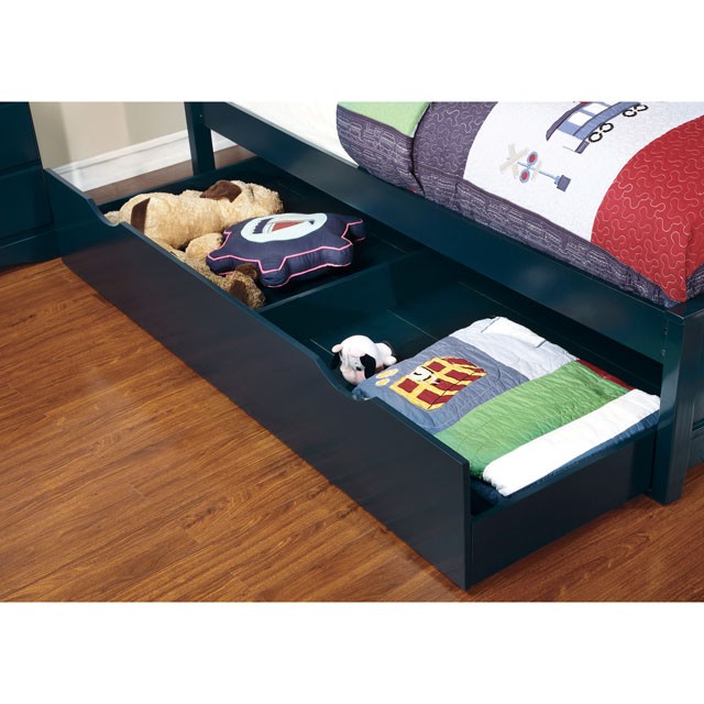 Furniture Of America Prismo Transitional Blue Trundle Model CM7941BL-TR