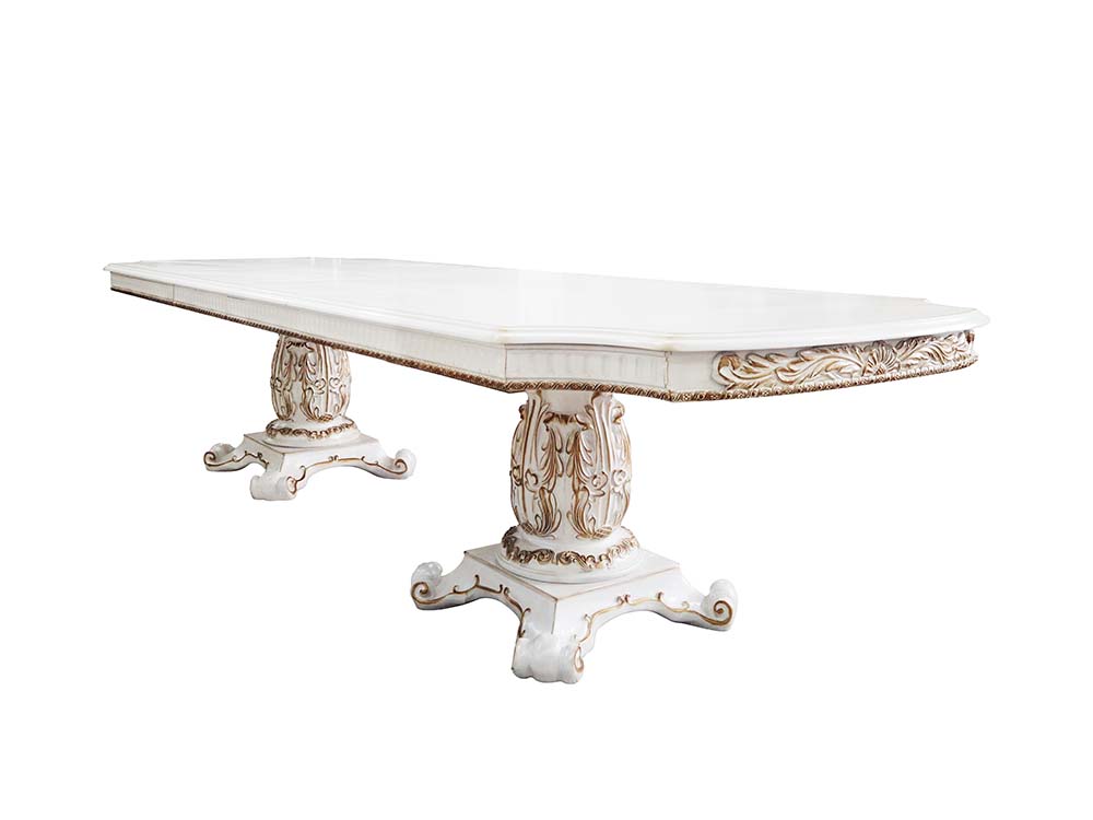 Acme Vendome Dining Table with Pedestal Base Model DN01346
