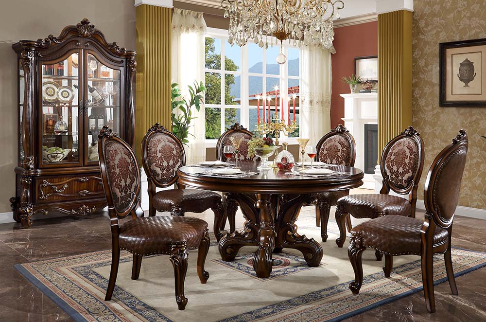 Acme Versailles Round Dining Table Model DN01391