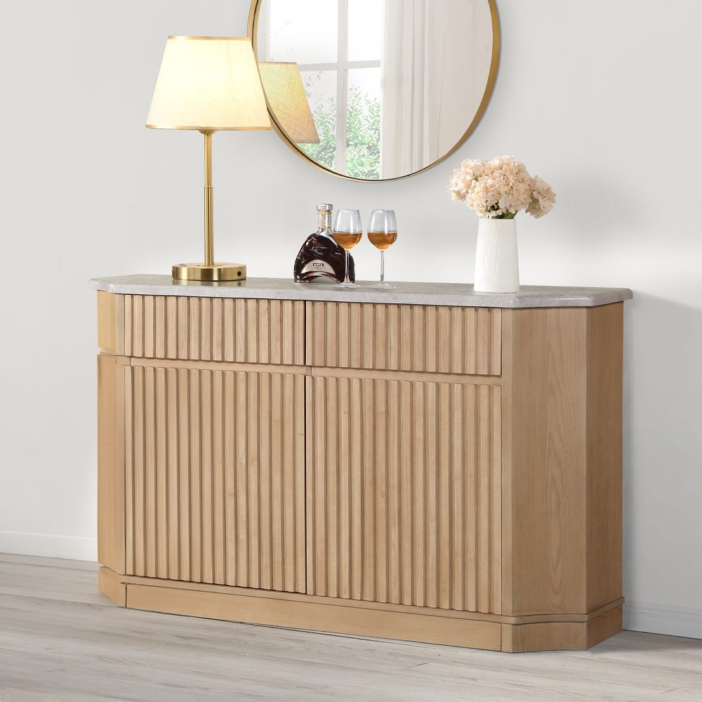 Acme Qwin Server with Marble Top Model DN02878