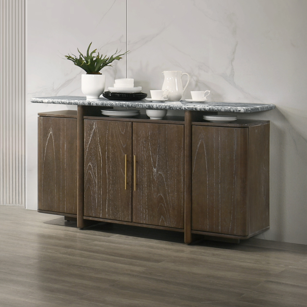 Acme Dillon Server with Marble Top Model DN04818