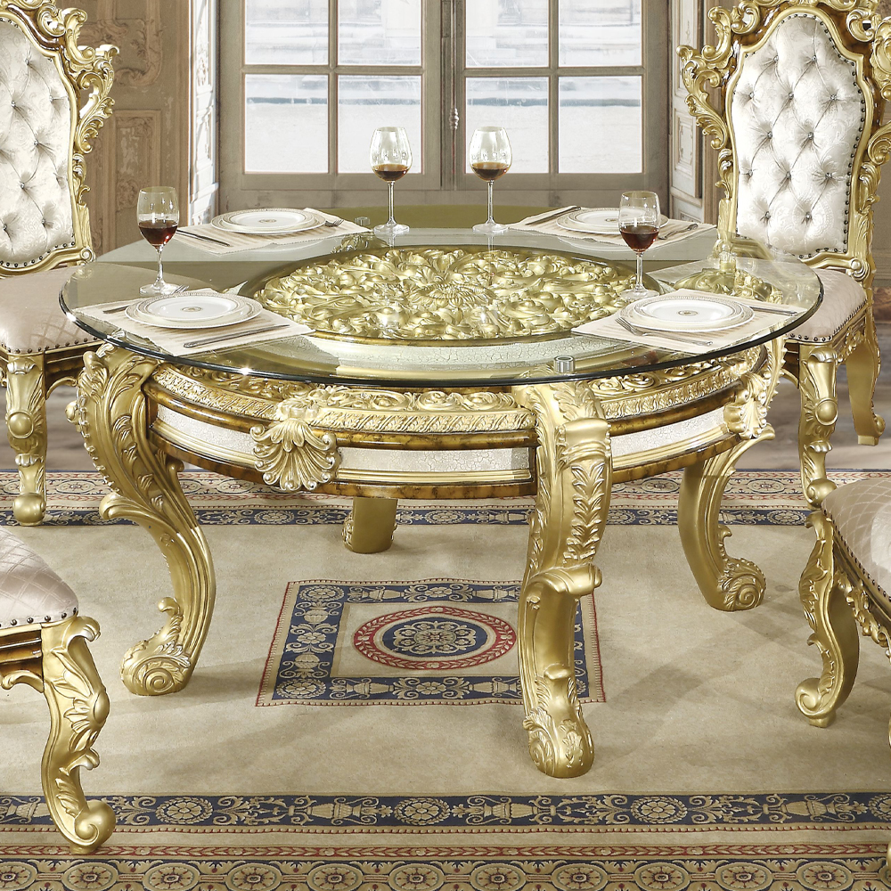 Acme Desiderius Round Dining Table Model DN60005