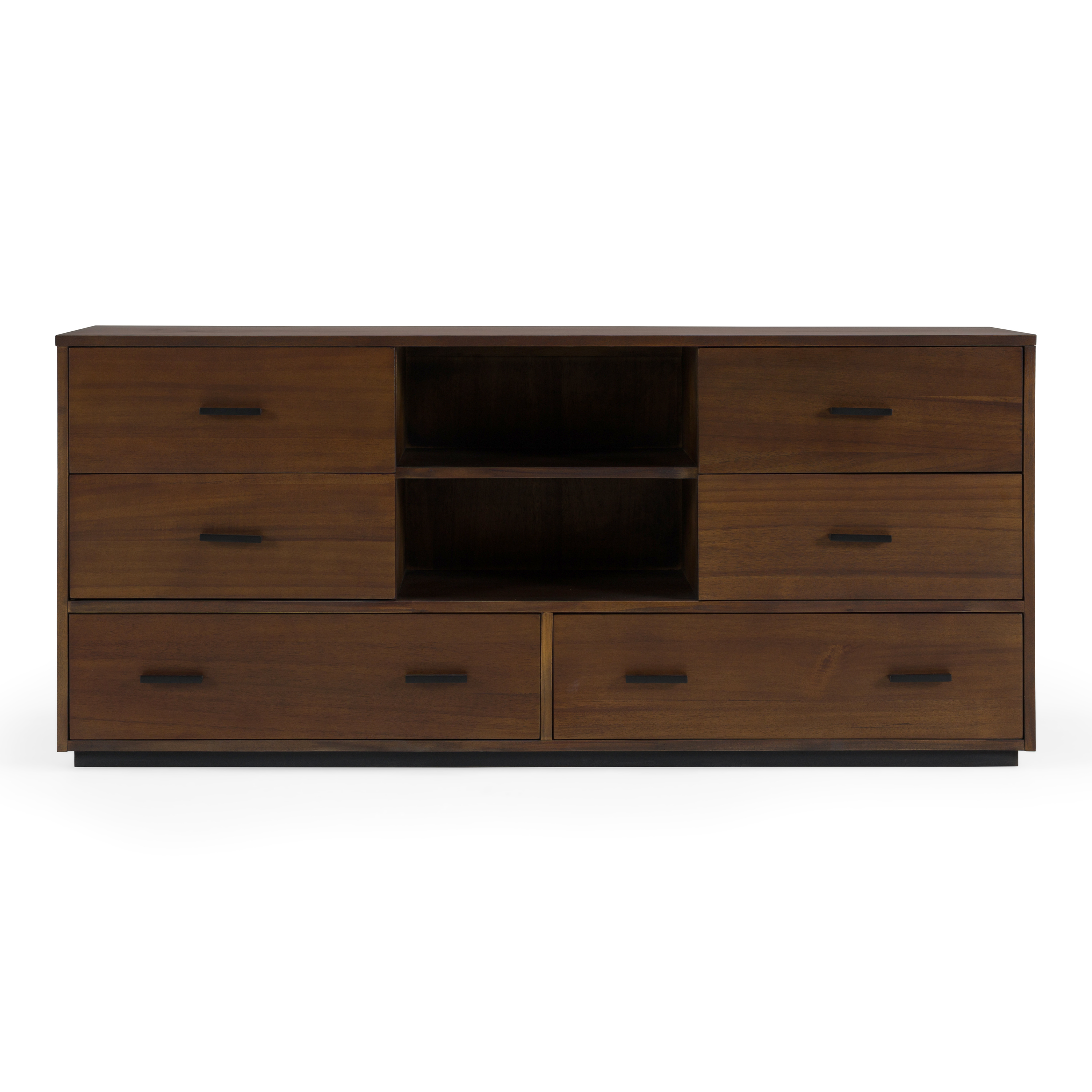 LA Furniture Fantasia Contemporary Dark Walnut Dresser VGWDHL-W03 Contemporary Style by Vig Furnitrue Number 77209 Catch Home Goods