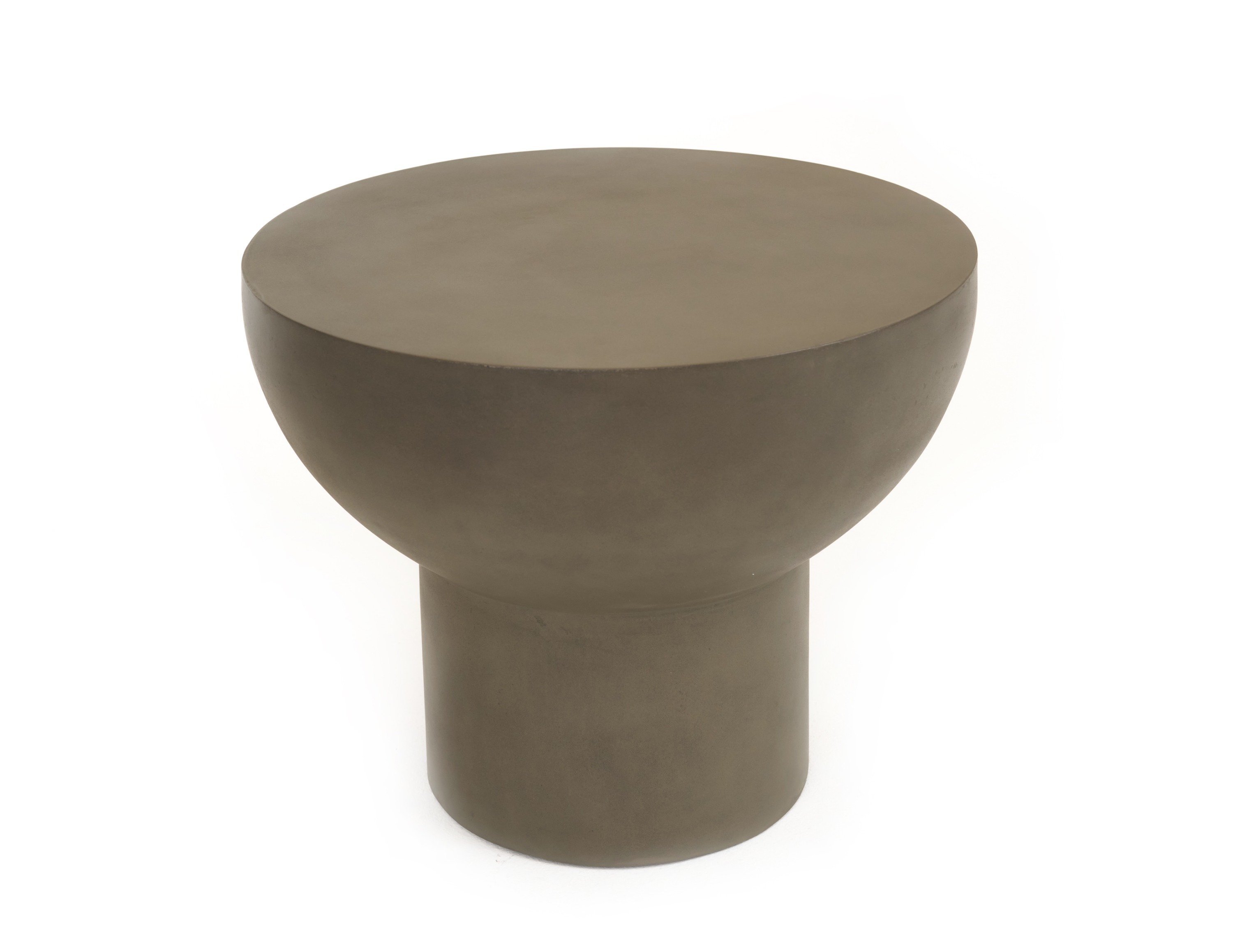 LA Furniture Fate Modern Grey Concrete End Table VGGR-614055-GRY Contemporary Style by Vig Furnitrue Number 81850 Catch Home Goods