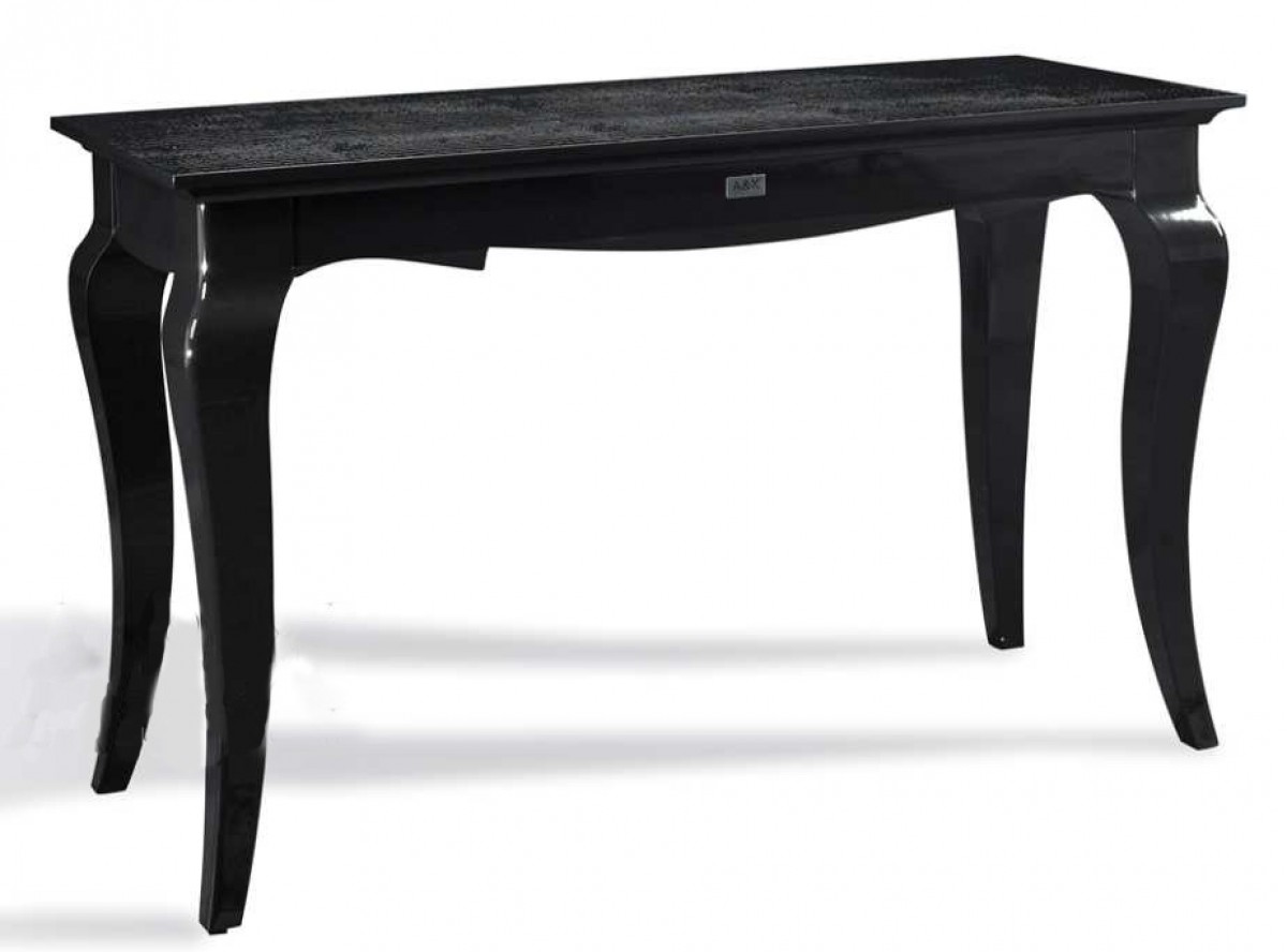 LA Furniture AK606-120 Black Console Table VGUNAK606-120 Contemporary Style by Vig Furnitrue Number 72896A Catch Home Goods