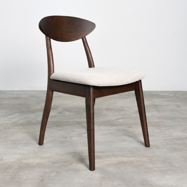 Furniture Of America Hammel Mid-Century Modern Rich Walnut Side Chair (2/Ctn) Model FM30005WN-SC-2PK