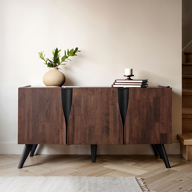 Furniture Of America Sobral Mid-Century Modern Rich Walnut 62" Server Model FM30012WN-SV-62