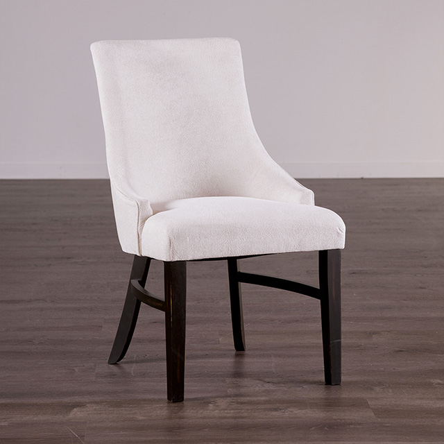 Furniture Of America Gosport Transitional Black/Beige Arm Chair (2/Ctn) Model FM3200BK-AC-2PK