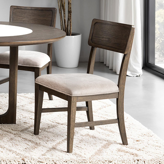 Furniture Of America Vellara Transitional Dark Walnut Side Chair (2/Ctn) Model FM34021DW-SC-2PK
