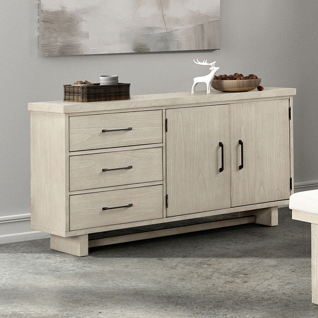 Furniture Of America Hagerman Modern Farmhouse Natural Sideboard Model FM3410NT-SV