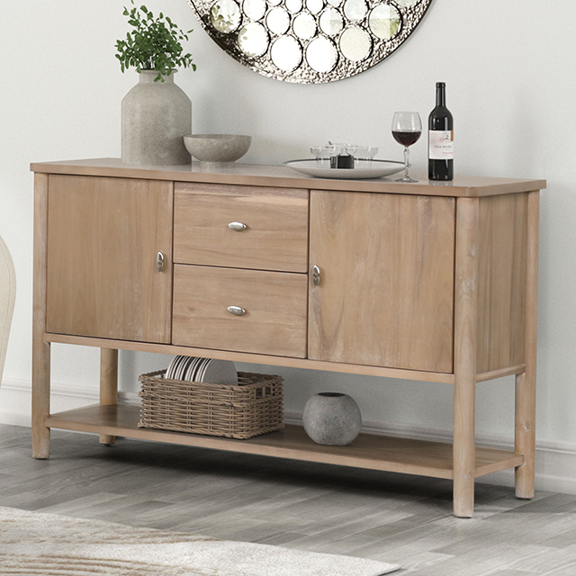 Furniture Of America Rheinfall Transitional Natural/Beige Server Model FM3426NT-SV