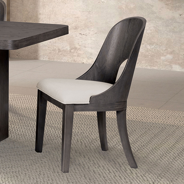 Furniture Of America Sterling West Modern Ash Gray Side Chair Model FM39004ES-SC-2PK