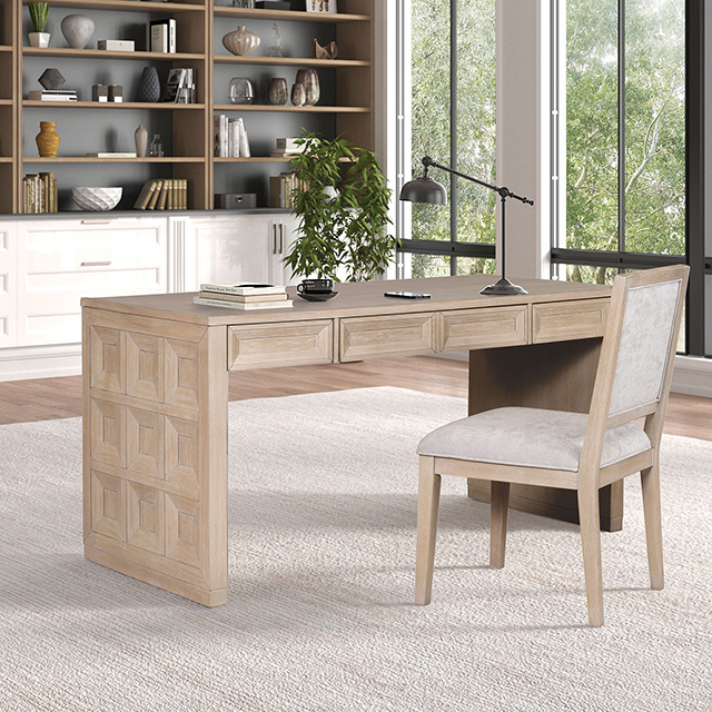 Furniture Of America Hatton Cross Modern Contemporary Tawny Writing Desk Model FM49011NT-DK