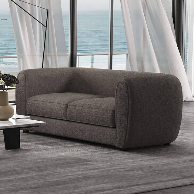 Furniture Of America Verdal Contemporary Charcoal Gray Loveseat Model FM61001GY-LV