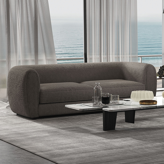 Furniture Of America Verdal Contemporary Charcoal Gray Sofa Model FM61001GY-SF