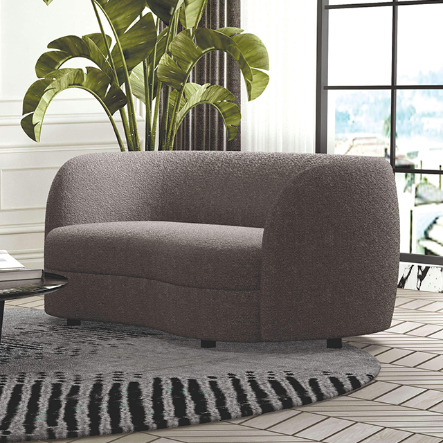 Furniture Of America Versoix Contemporary Charcoal Gray Loveseat Model FM61003GY-LV