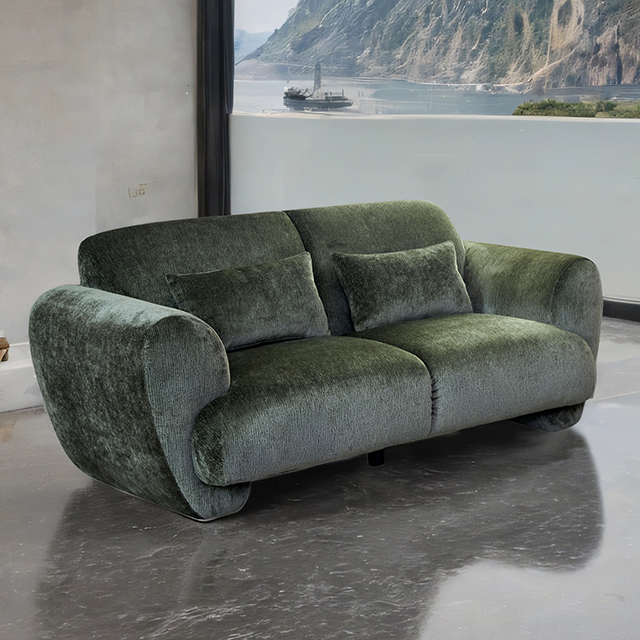 Furniture Of America Trevisan Contemporary Olive Green Loveseat Model FM61114GR-LV