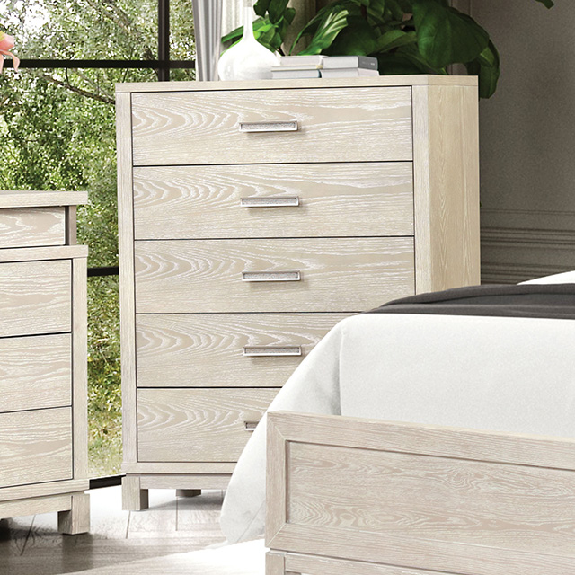 Furniture Of America Lafayette Transitional Weathered Gray Chest Model FM71501GY-C