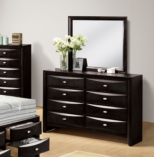 Furniture Of America Zosimo Transitional Black Dresser Model FM7210BK-D
