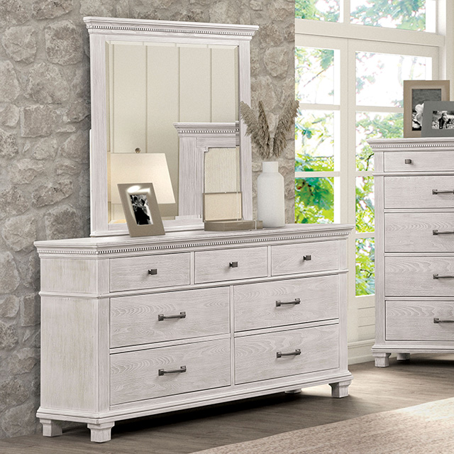 Furniture Of America Swanley Transitional Weathered Gray Dresser Model FM7707GY-D