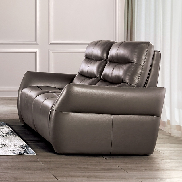 Furniture Of America Granucci Transitional Gray Power Loveseat Model FM90007GY-LV-PM-PK