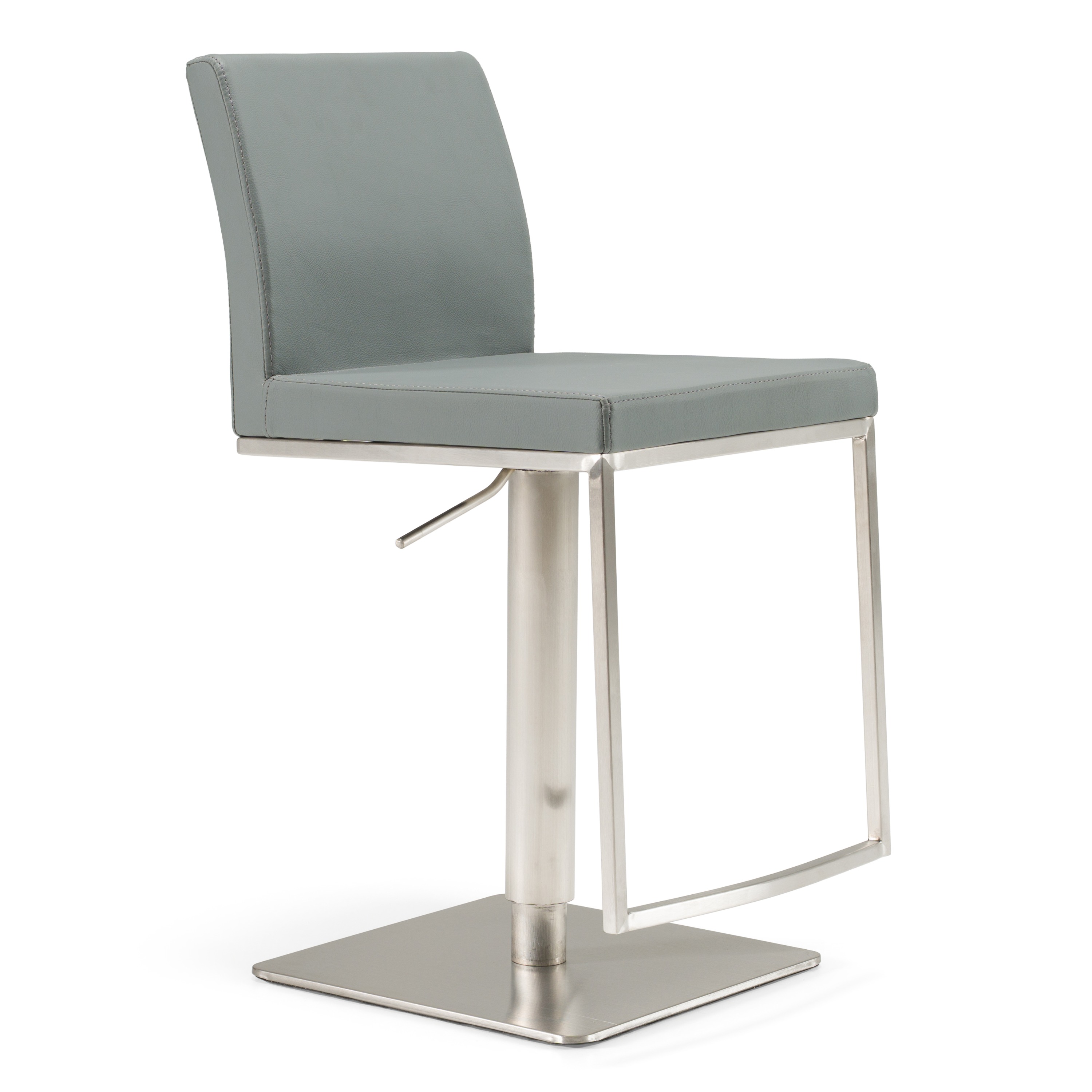 LA Furniture Folsum Modern Grey Bar Stool VGHR5040BG-1-GREY Contemporary Style by Vig Furnitrue Number 76277 Catch Home Goods