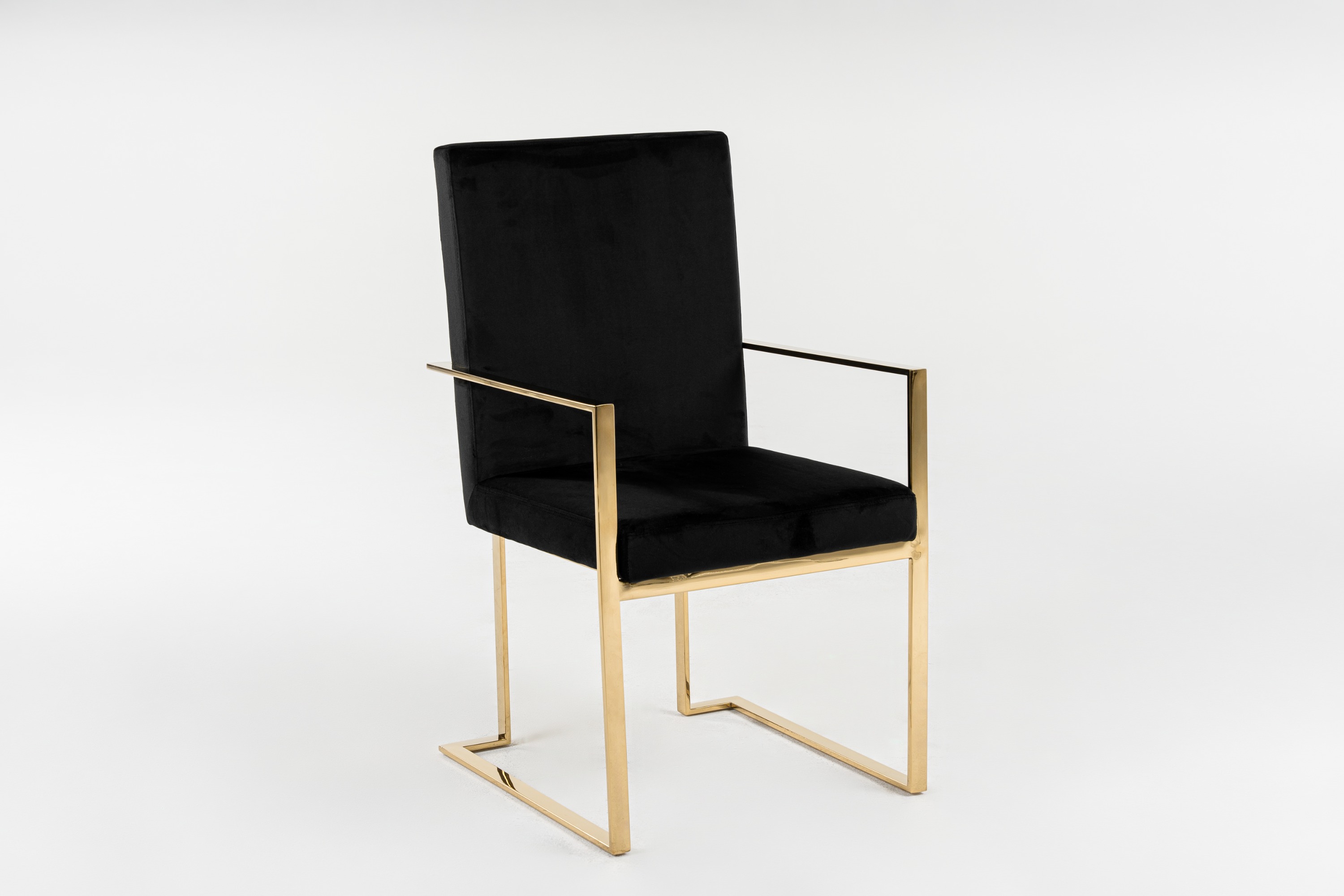 LA Furniture Fowler Modern Black Velvet Dining Chair VGVCB8866A Contemporary Style by Vig Furnitrue Number 77352 Catch Home Goods