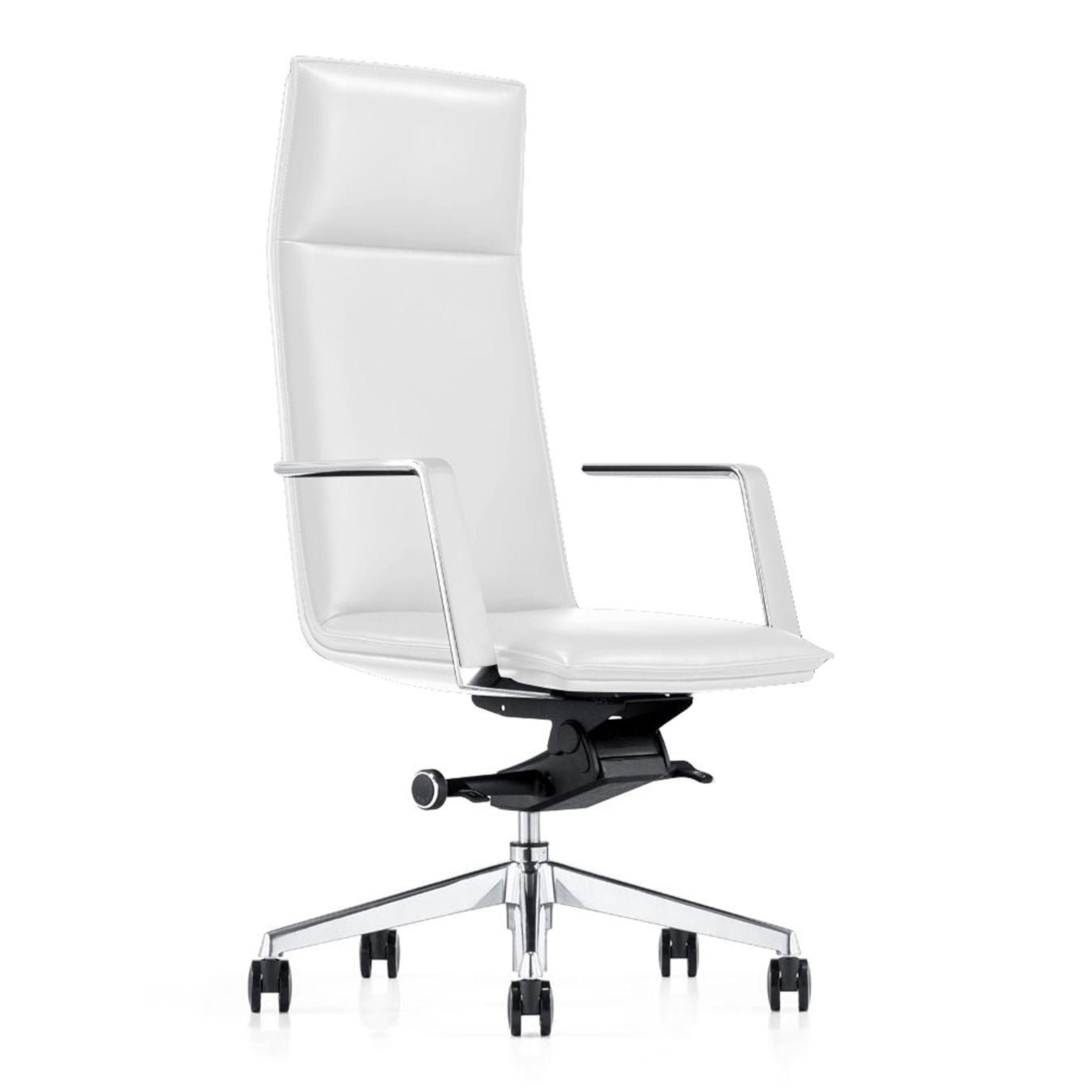 LA Furniture Gorsky Modern White High Back Executive Office Chair VGFUA1819-WHT-OC Contemporary Style by Vig Furnitrue Number 78733 Catch Home Goods