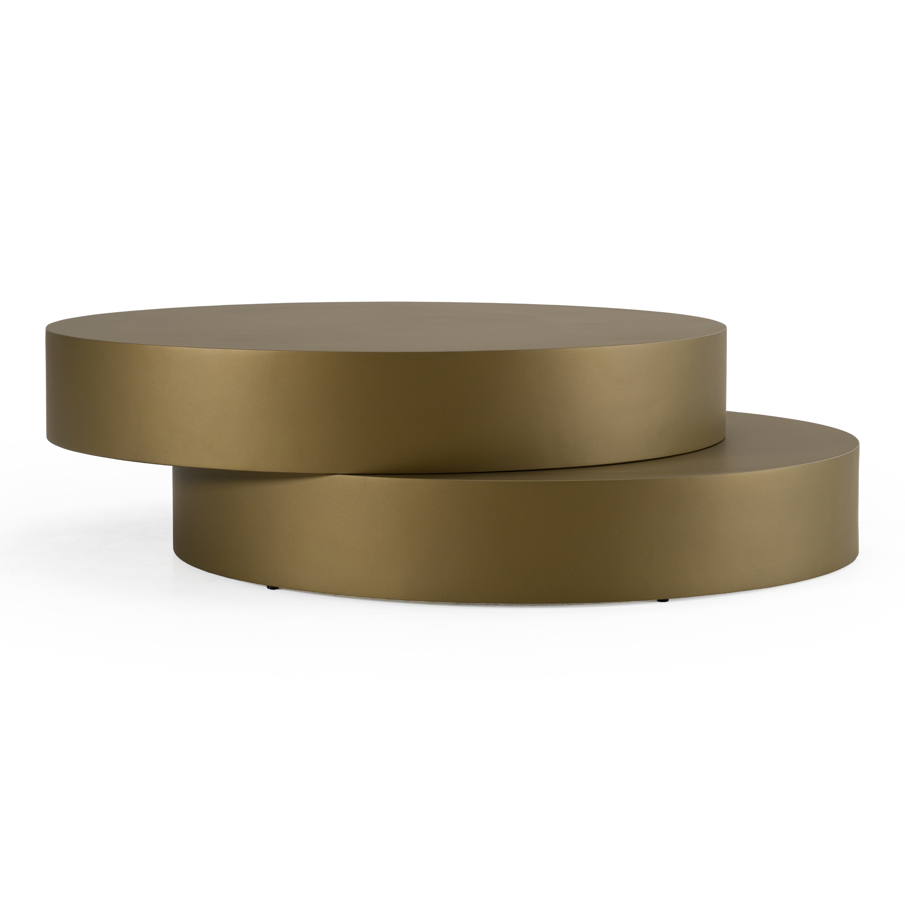 LA Furniture Grayson Glam Brushed Bronze Metallic Coffee Table VGODLZ-218C Contemporary Style by Vig Furnitrue Number 76899 Catch Home Goods