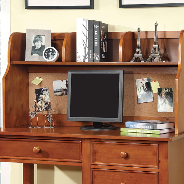 Furniture Of America Omnus Transitional Oak Hutch Model CM7905OAK-HC