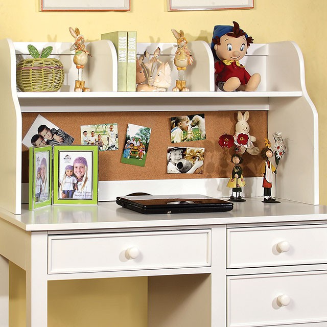 Furniture Of America Omnus Transitional White Hutch Model CM7905WH-HC
