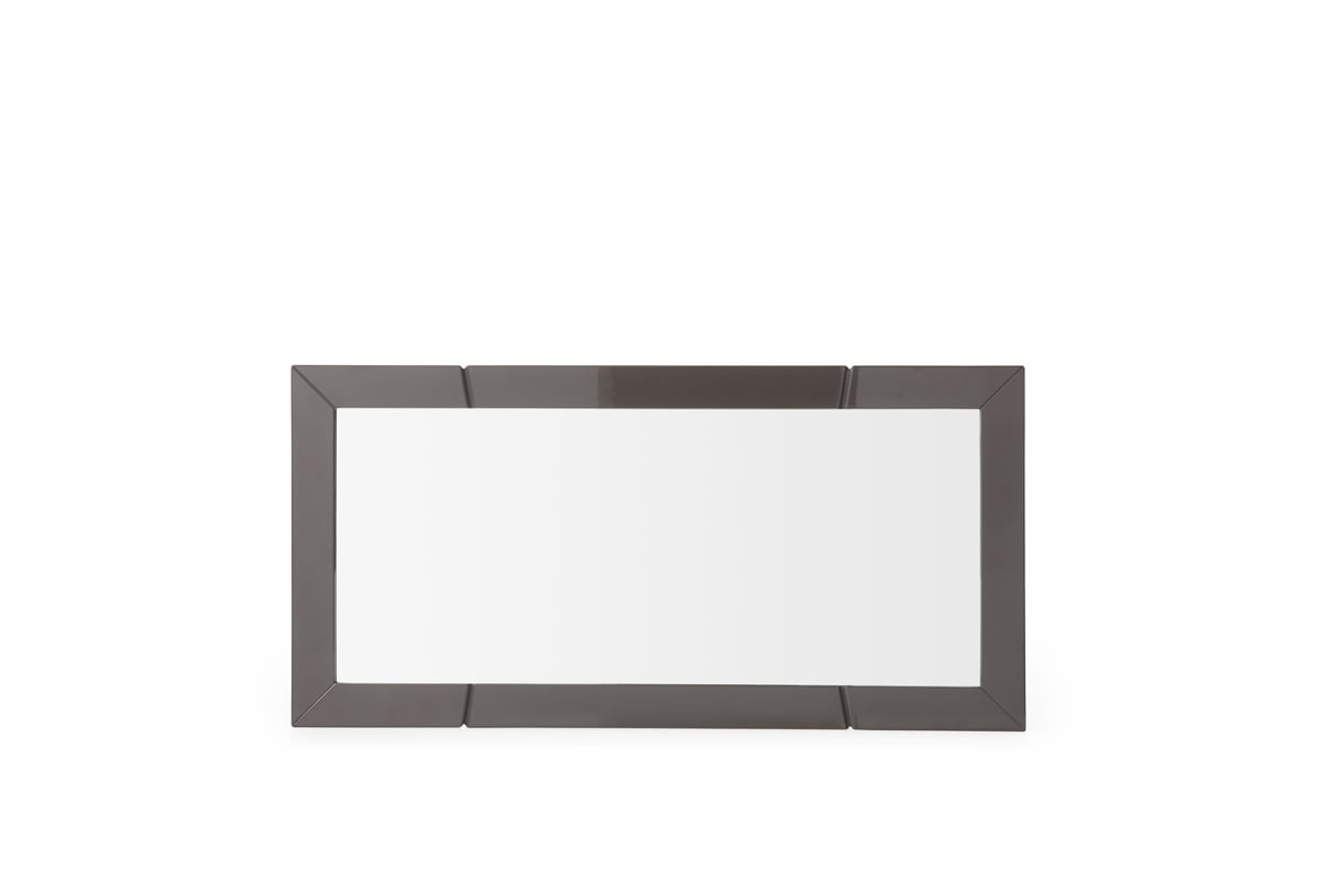 LA Furniture Chrysler Modern Grey Mirror VGVCJ8978-M-GRY Contemporary Style by Vig Furnitrue Number 75466 Catch Home Goods