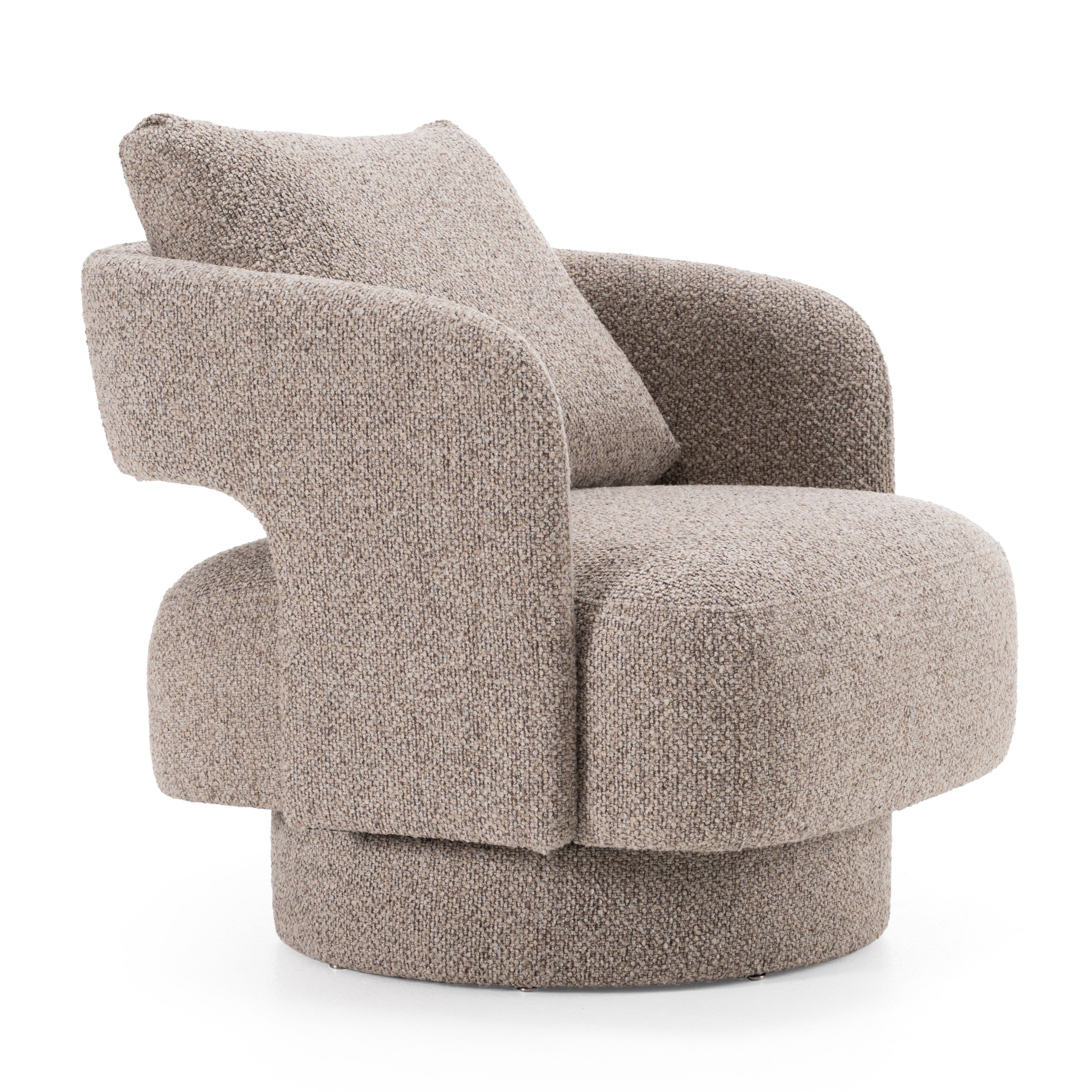 LA Furniture Johnny Modern Brown Fabric Accent Chair VGOD-ZW-24076-BGE Contemporary Style by Vig Furnitrue Number 83147|83147A Catch Home Goods