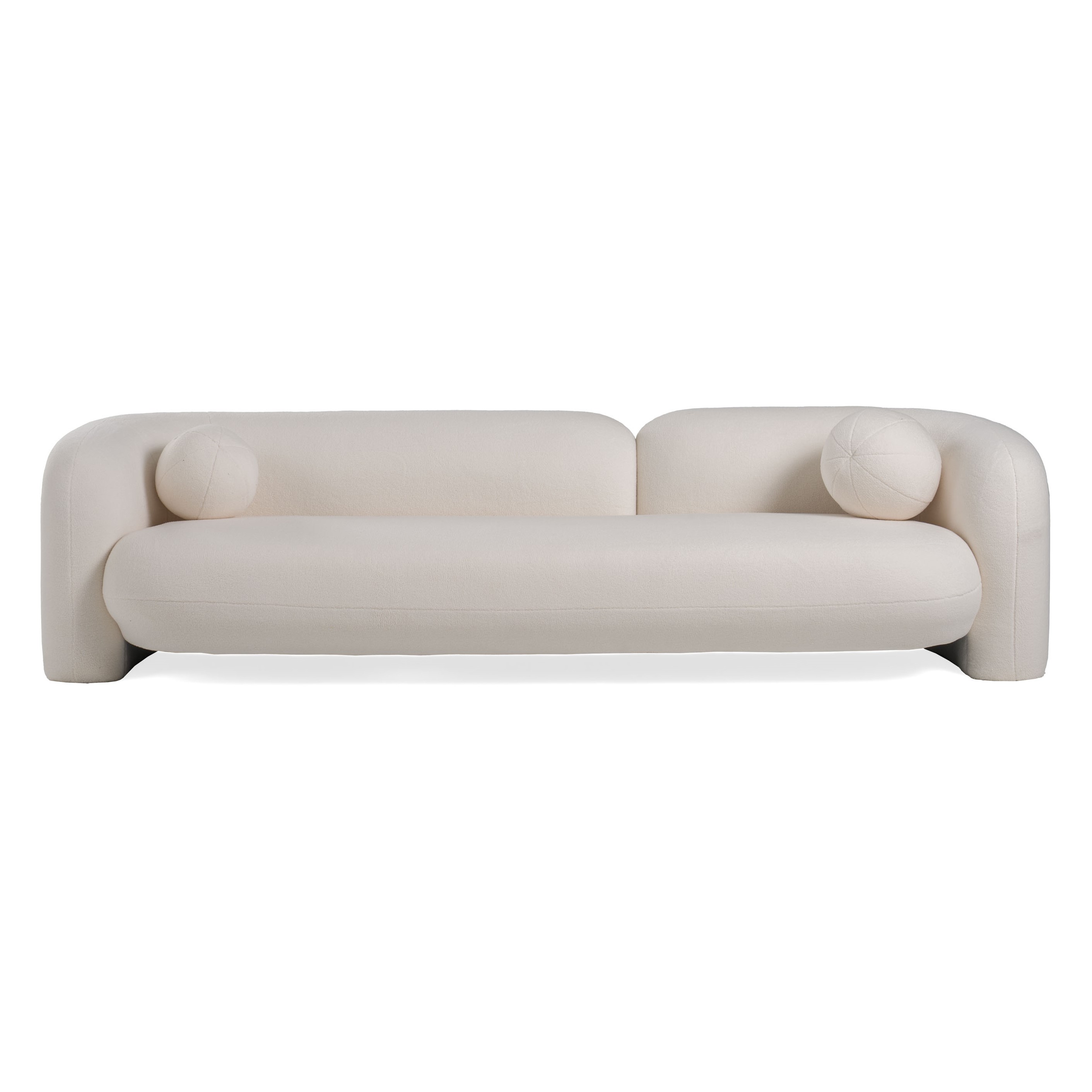 LA Furniture Khan Modern 4-Seater Off White Fabric Sofa VGOD-ZW-22022-S Contemporary Style by Vig Furnitrue Number 80060|80060A Catch Home Goods