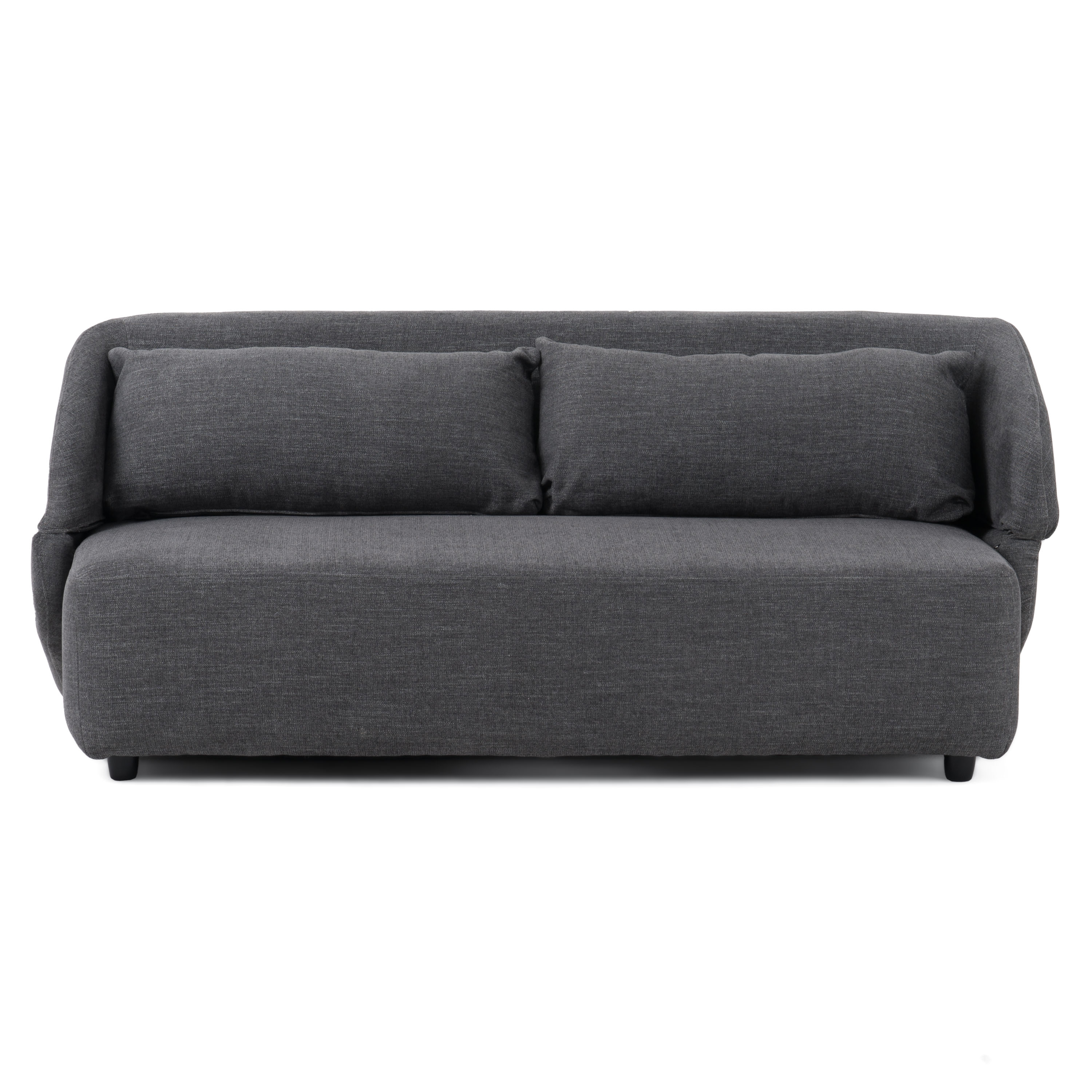 LA Furniture Lerner Modern Dark Grey Fabric Sofa Bed VGKK-KF.8130-SLATE Contemporary Style by Vig Furnitrue Number 81151 Catch Home Goods