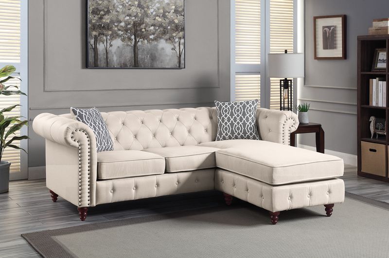 Acme Waldina Reversible Sectional Sofa Model LV00643