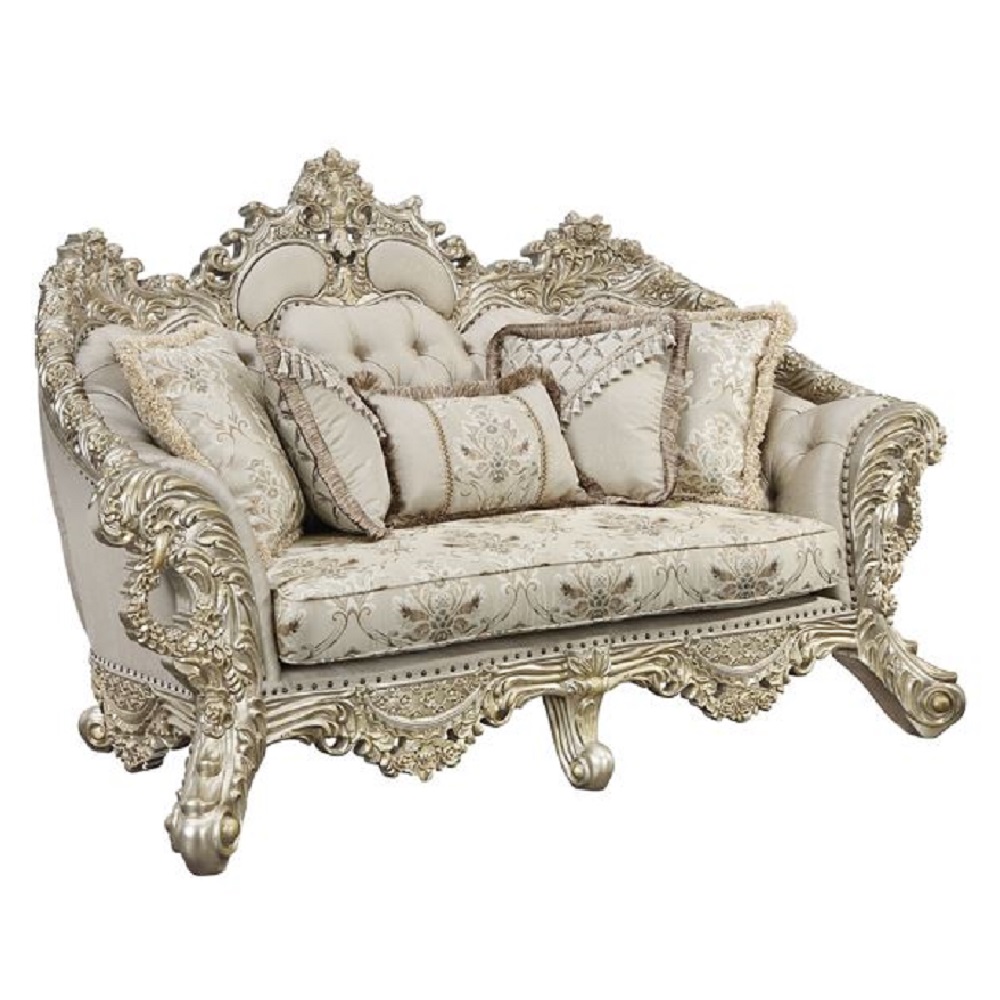 Acme Danae Loveseat with 5 Pillows Model LV01194