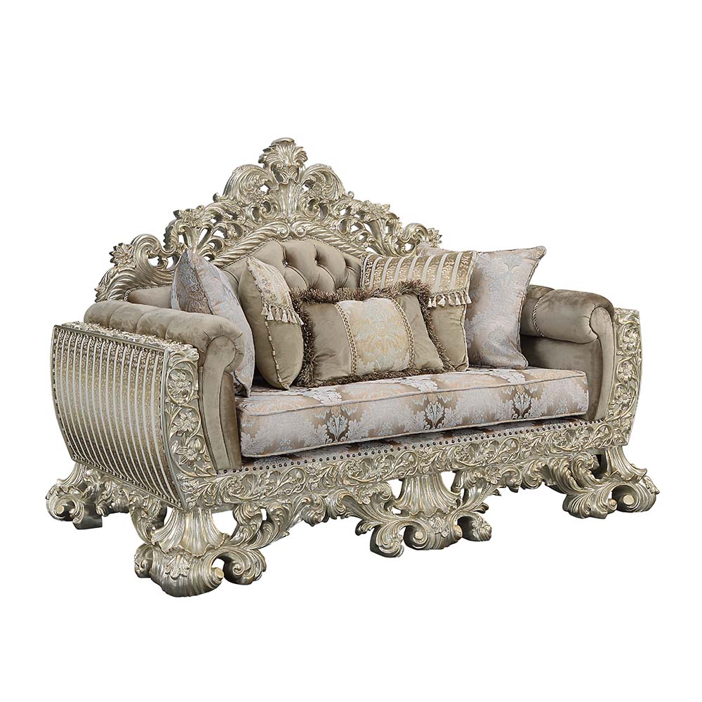 Acme Sorina Loveseat with 5 Pillows Model LV01206