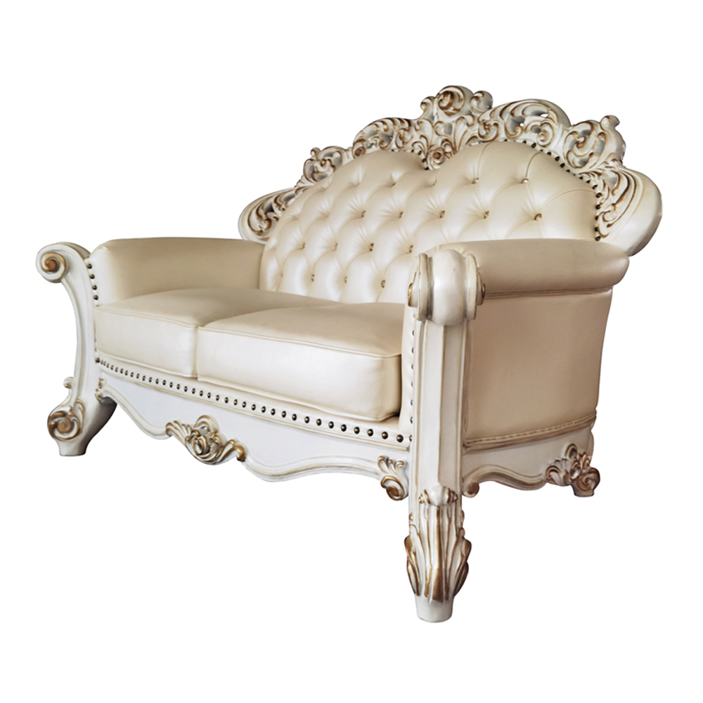 Acme Vendome Loveseat with 3 Pillows Model LV01325