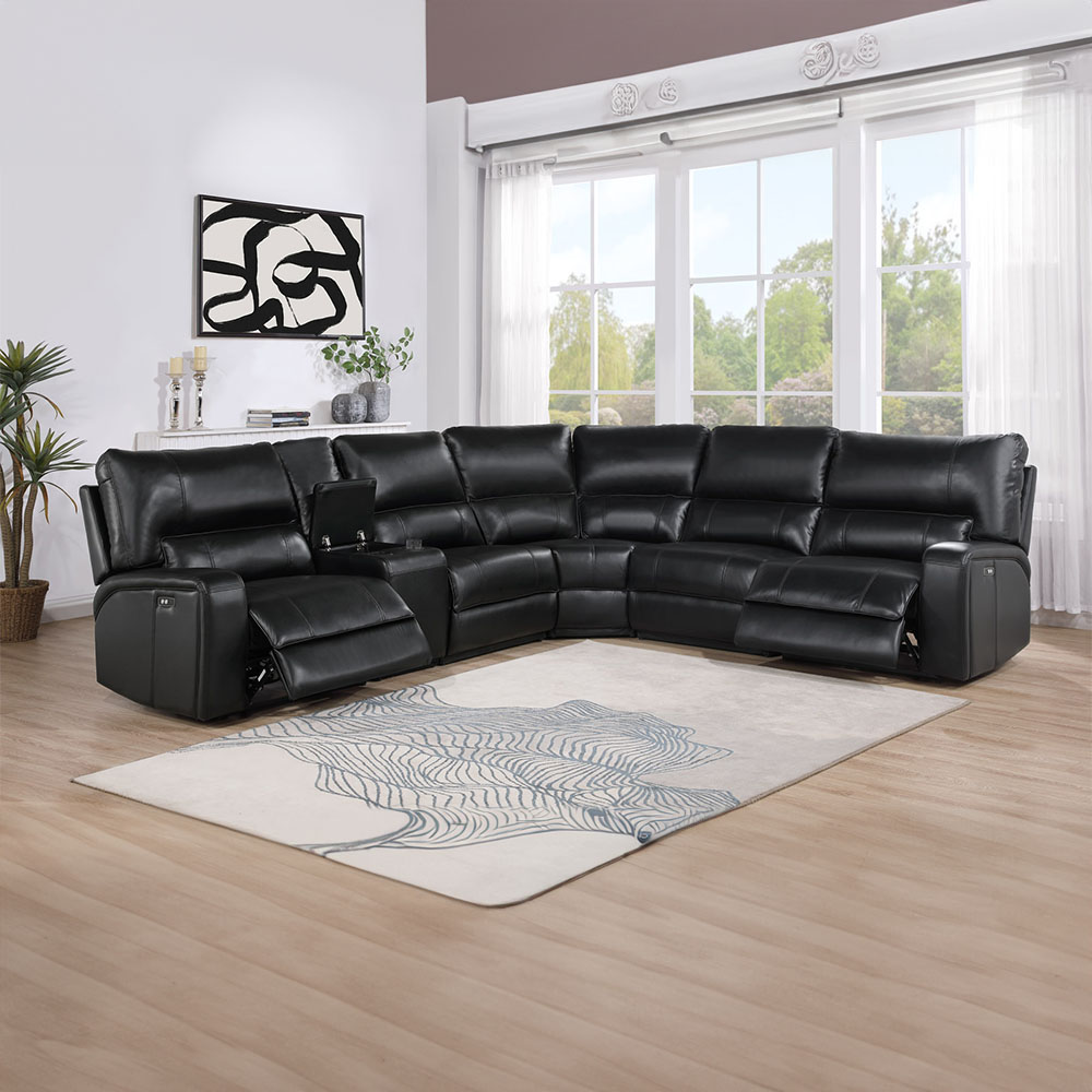 Acme Saul Power Motion Sectional Sofa Model LV54150